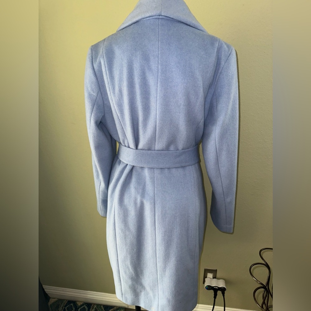 Cole Haan Light Blue Coat - Picture 2 of 5